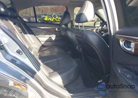 2018 Infiniti Q50 3.0T Luxe z USA, uszkodzony, nr VIN JN1EV7ARXJM430967